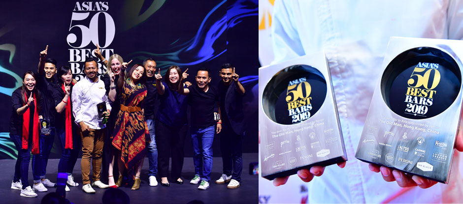 The Old Man rising – Hong Kong bar named The Best Bar in Asia 2019